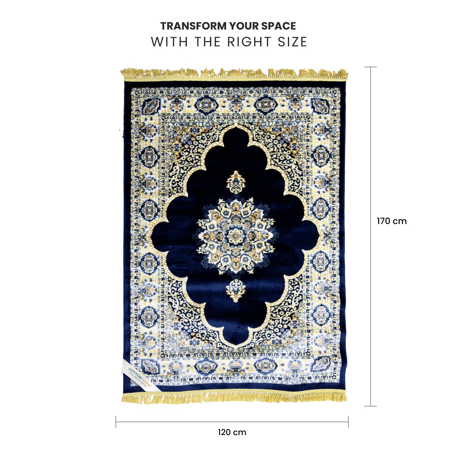 Turkish Carpet Royal Silk Premium Living Room, Bedroom & Dining Room Design