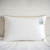 Royal Angler Side Sleeper Premium High Quality Luxury Cotton Pillow 50x75cm Suitable with Gold Piping for Durability