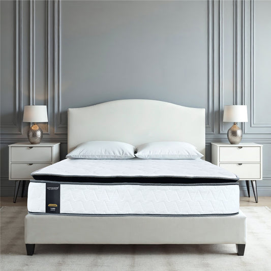 Cotton Home Skyloom Bonnel Spring Pillow Top Mattress Single