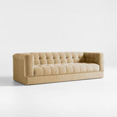 Sunny Velvet 3-Seater Tufted Sofa - 239cm Luxurious Comfort & Style