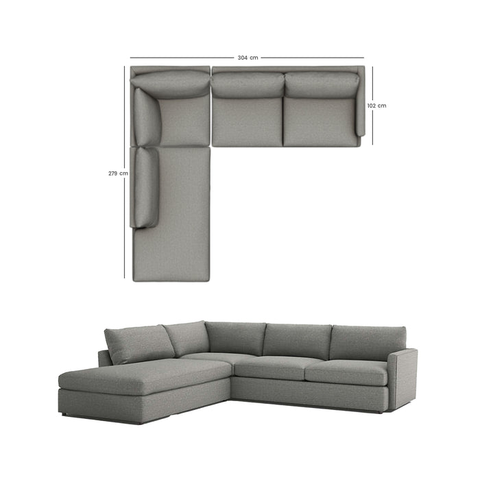Lounge Left Arm Sectional Sofa