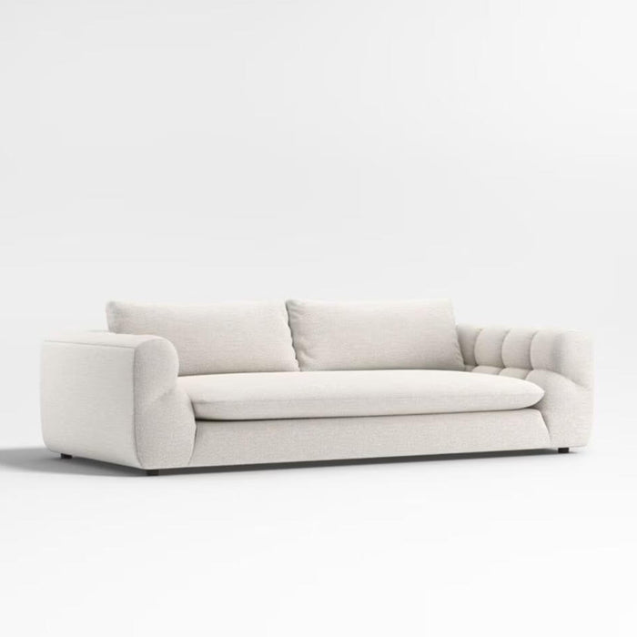 Italian Pearl Design 2 Seater Fabric Sofa