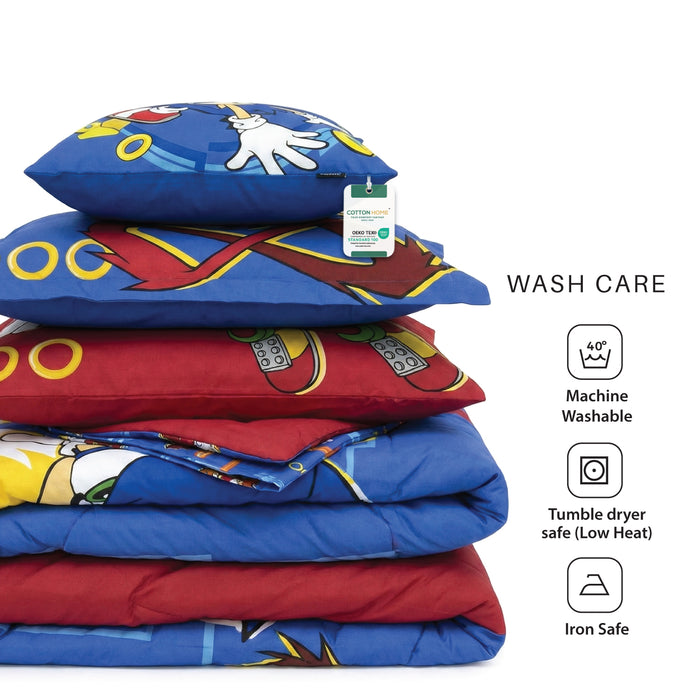 Sonic Kids Bedding Set – 5 Piece Comforter Set