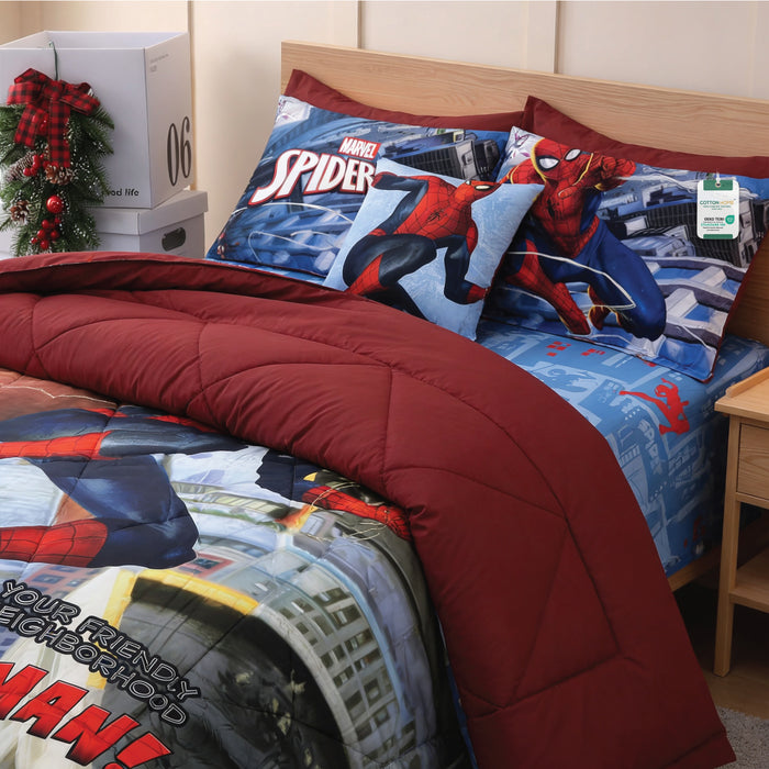 Spiderman Kids Bedding Set – 5 Piece Comforter Set