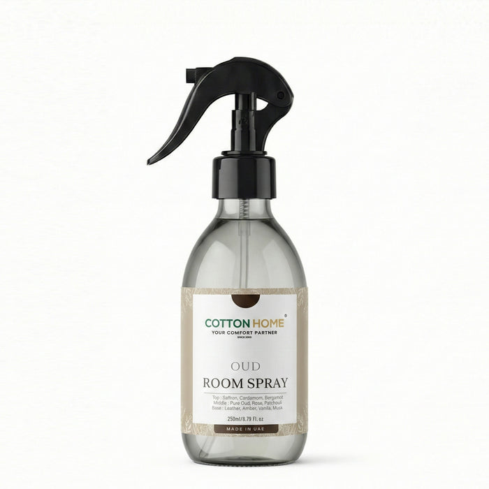 Oud Bedding & Room Spray – Dual-Use Air & Fabric Freshener (250ml)