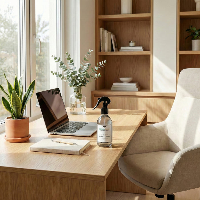 Sandal Wood Bedding & Room Spray – Dual-Use Air & Fabric Freshener (250ml)