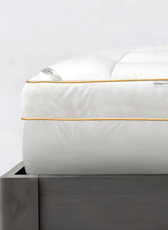 Royal Angler Mattress Topper Premium Cotton 300TC with Fitted Sheet Style Deep Pockets