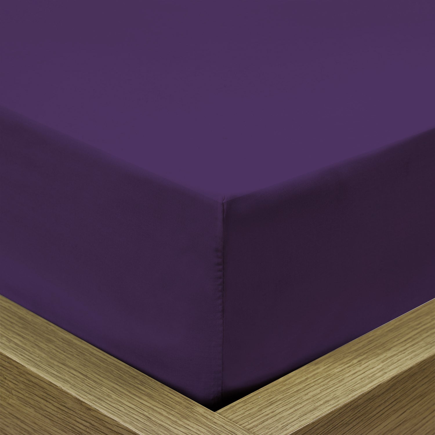 Super Soft Fitted sheet 180x200+30 CM - Violet