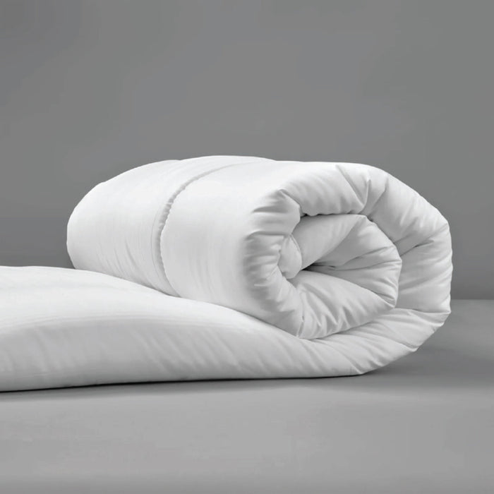 Solid Roll Comforter 220x240 White