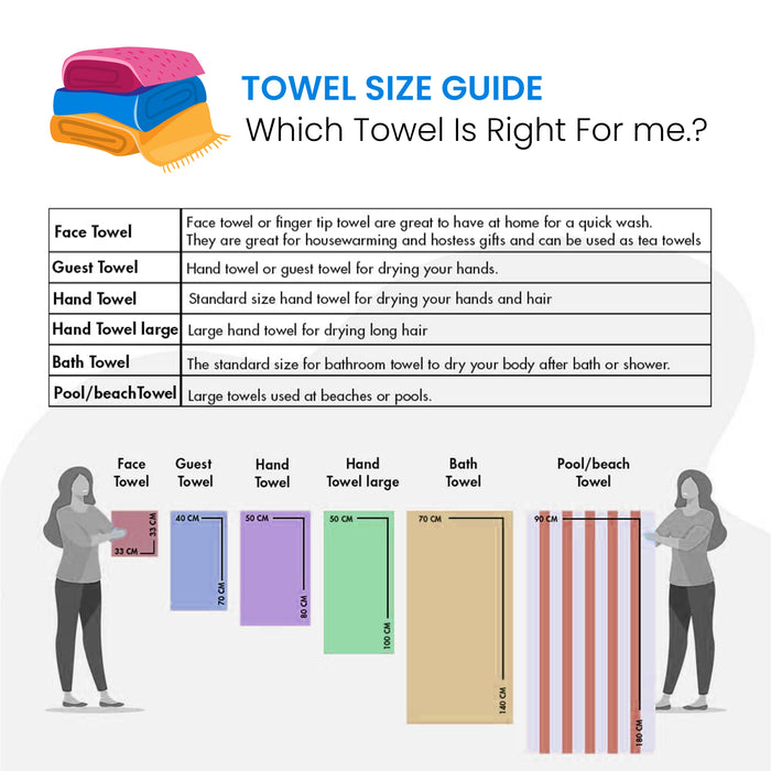 100% Cotton Aqua Breeze Bath towel 70x140 CM 1 Piece - Graphite