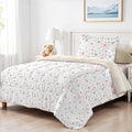 Premium Cotton 3PC Bedding Set Kids Comforter Set 135x220cm Hue Hearts