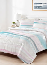 Premium Cotton 4PC Bedding Set Kids Comforter Set 160x220cm Gradient Glow