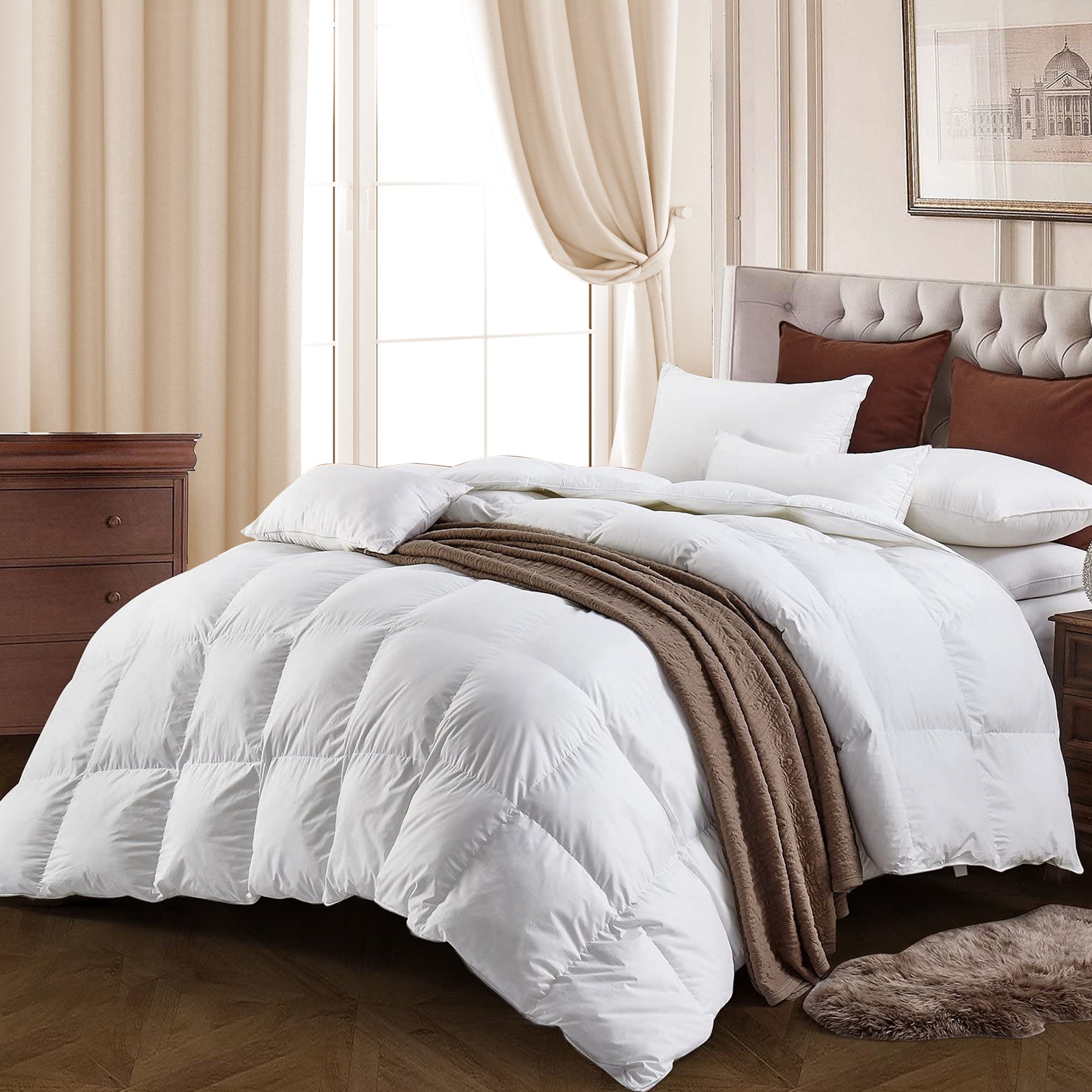 Four Seasons White duvet medium hard filling 200X220cm