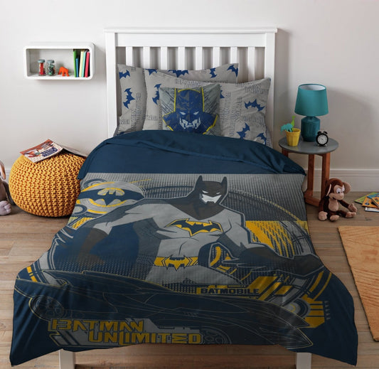 Batman Kids Comforter 4pc Set 165x230cm