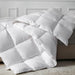 1 Piece White Sanitized Duvet Anti Allergy Fabric - 230x220CM - Cottonhome.ae