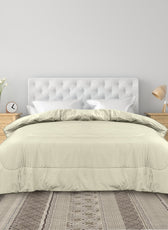 Premium Ivory All Season High quality Super Soft Comforter 1 Piece - Cotton Home