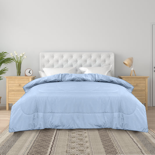 Premium Sky Blue All Season High quality Super Soft Comforter 1 Piece - Cotton Home