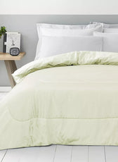 Premium Ivory All Season High quality Super Soft Comforter 1 Piece - Cotton Home
