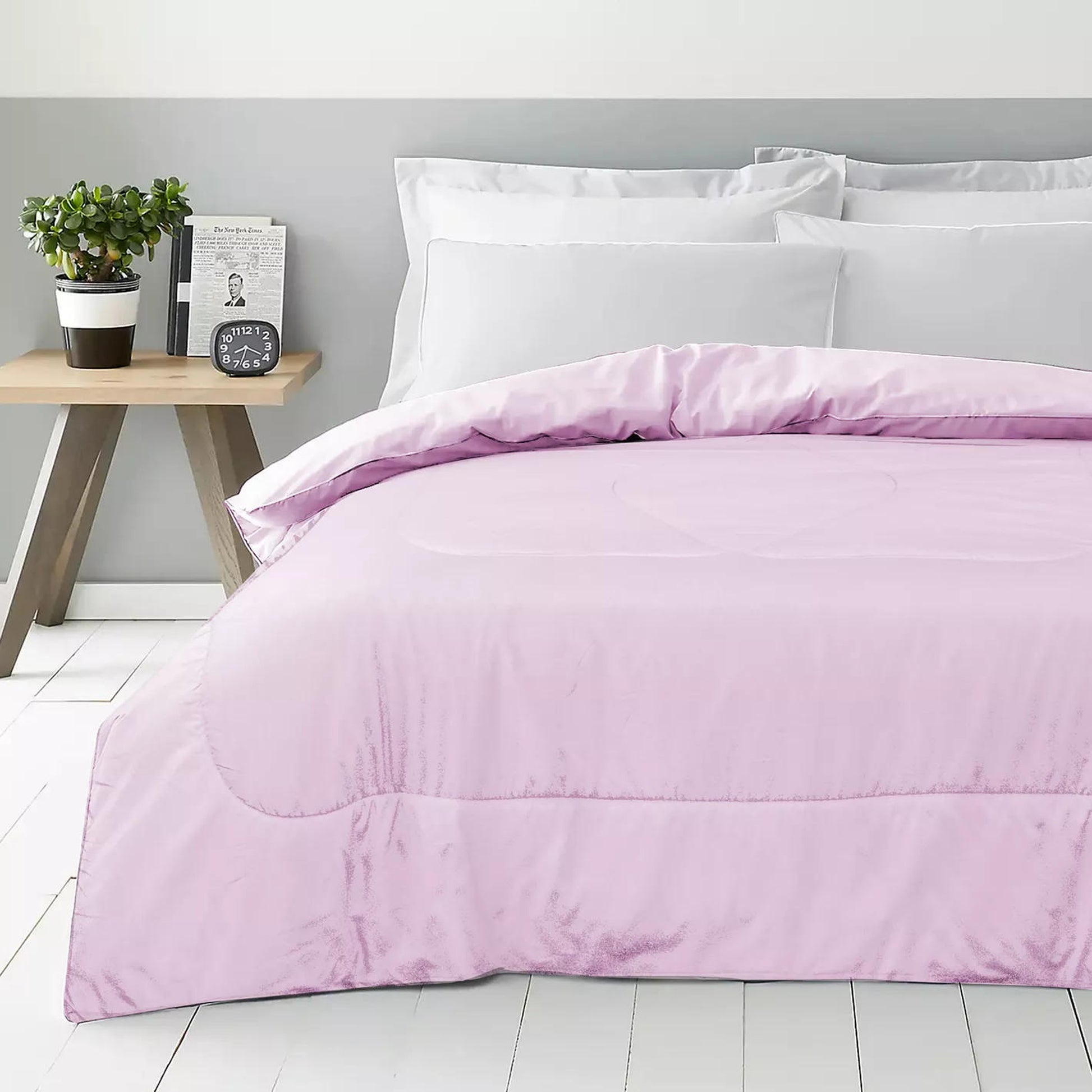 Premium Pink All Season High quality Super Soft Comforter 1 Piece