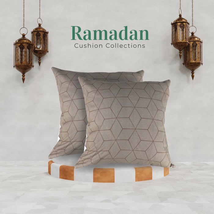 Ramadan Kareem  Digital Printed Filled Cushions - 45x45 cm RC03