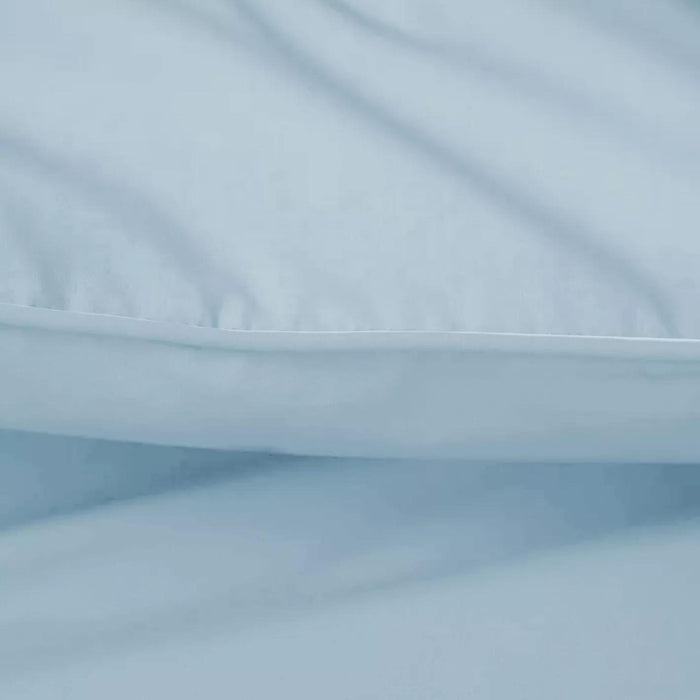 Single Piece Roll Comforter - Metallic Blue