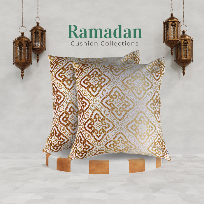 Ramadan Kareem  Digital Printed Filled Cushions - 45x45 cm RC04
