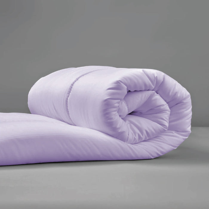 Single Piece Roll Comforter - Light Purple