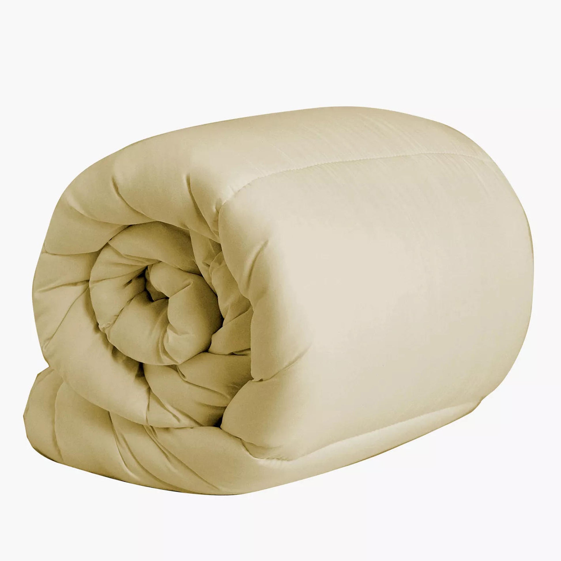 Single Piece Roll Comforter - Mustard