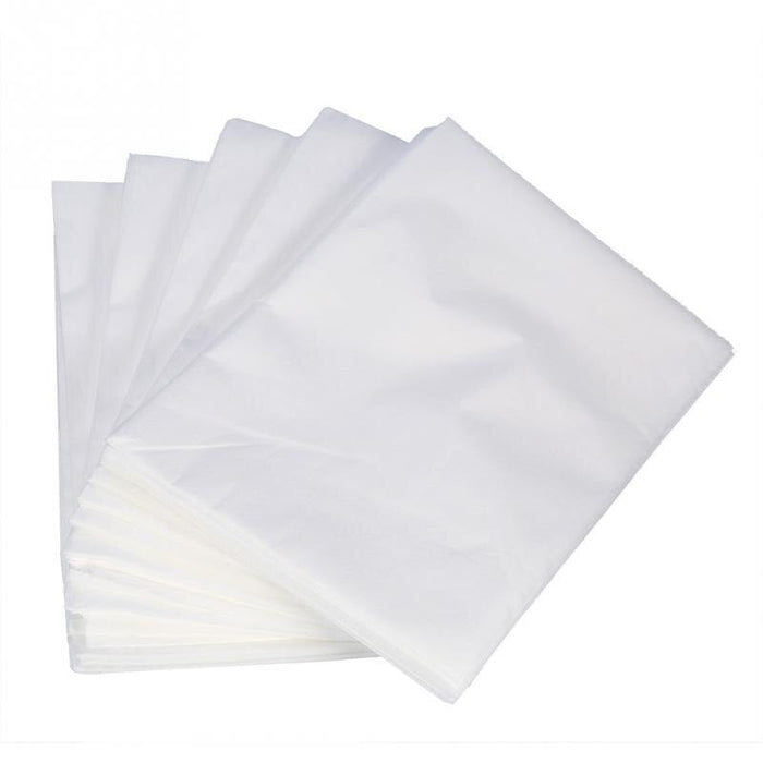 SAFE AND CARE 10 Pcs 150 x 220 cm Disposable Waterproof Bed Sheet  for Hospitals or Spa - Cotton Home