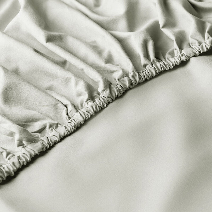 Fitted Sheet 100% Cotton 120X200+25CM - Celery - Cotton Home