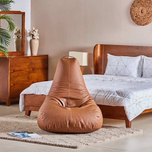 Buy Bean Bag Chair for Adults Brown 90x90cm