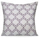 Geometric cushion cover, embroidered cushion