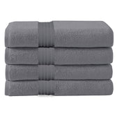 Cotton Grey color bath towels near me