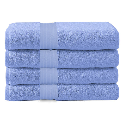 Light Blue color 600 gsm bath towels