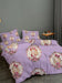 Queenlair Purple Kids Comforter 3pc Bedding Set 135x220cm