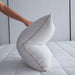 Cotton Gold Cord Side Sleeper Pillow in UAE