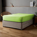 Fitted Sheet 100% Cotton (90 X 190 + 20 CM ) - Green - Cotton Home
