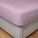 Fitted Sheet 100% Cotton (160 X 200 + 30 CM ) - Baby Pink - Cotton Home
