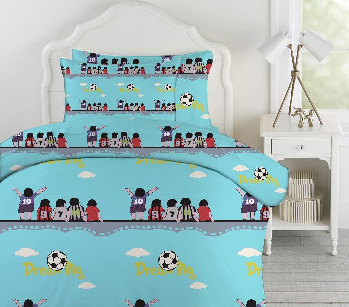 Buy Teamlair Green Kids Comforter 3pc Set 135x220cm