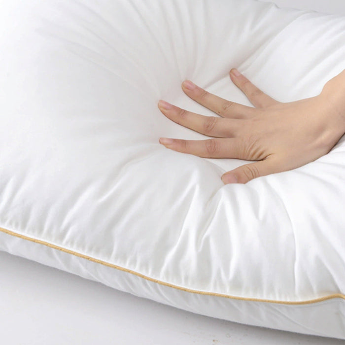Buy online gold piping Side sleeper pillow in UAE