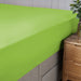 Fitted Sheet 100% Cotton (200 X 200 + 30 CM ) - Green - Cotton Home