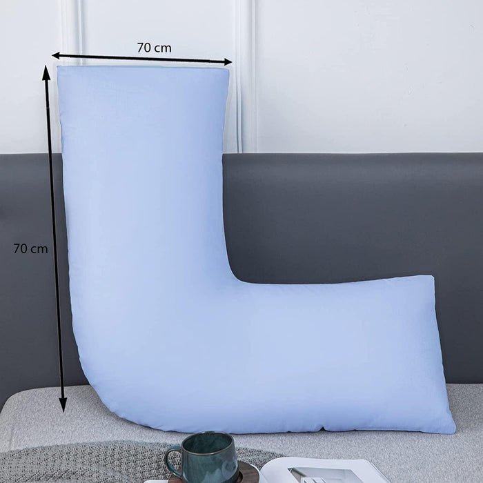Sky Blue V Shape Pillow Cover for sale