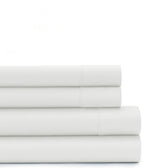 3 Piece Flat Sheet Set Super Soft Ivory Single for sale