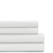 3 Piece Flat Sheet Set Super Soft Ivory Single for sale