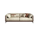 Armorican 3 Pieces Living Room Set Artifical Synthetic Leather Upholstered Sofa - Cottonhome.ae