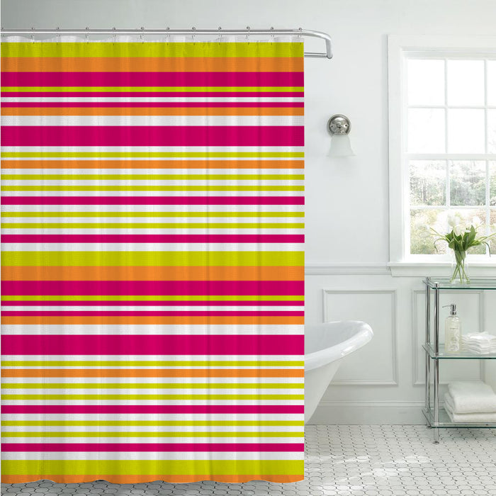 Printed Peva/Eva Shower Curtain 178 x 182 CM (70 x 72 IN) - Cotton Home