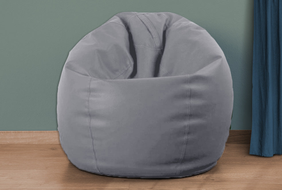 Kids Bean Bag D50x80 - Grey - Cottonhome.ae