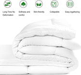 Buy Mattress Topper- (90 X 190 +7 CM) WHITE - Cotton Home in UAE