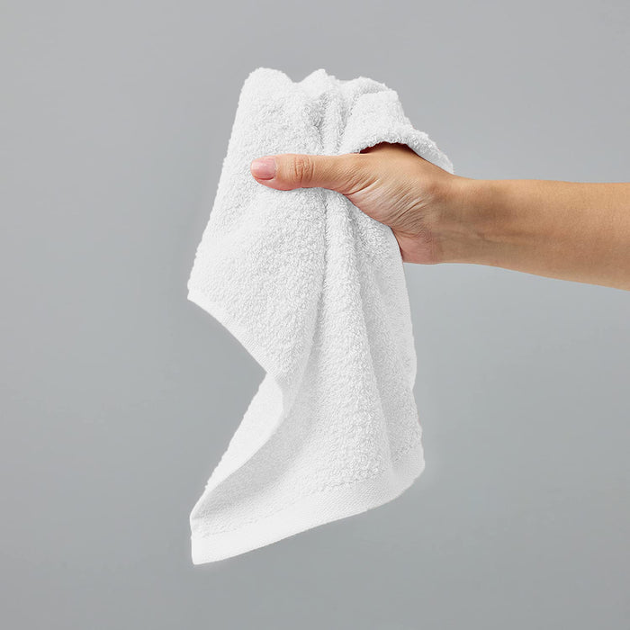 White Face Towel 33x33cm - Pack of 2