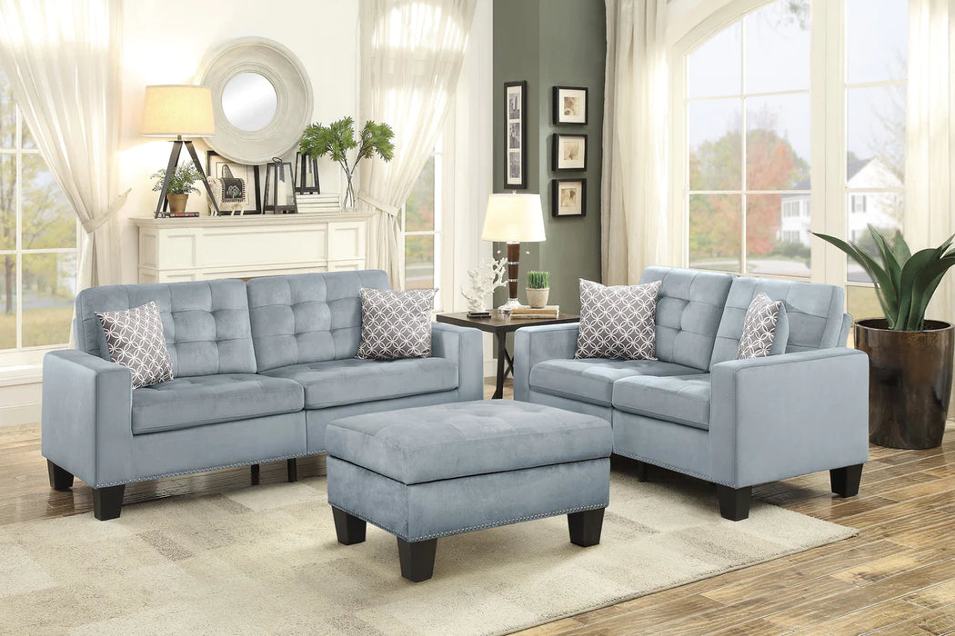 Barcelona 3 Seater Sofa and 2 Love seats